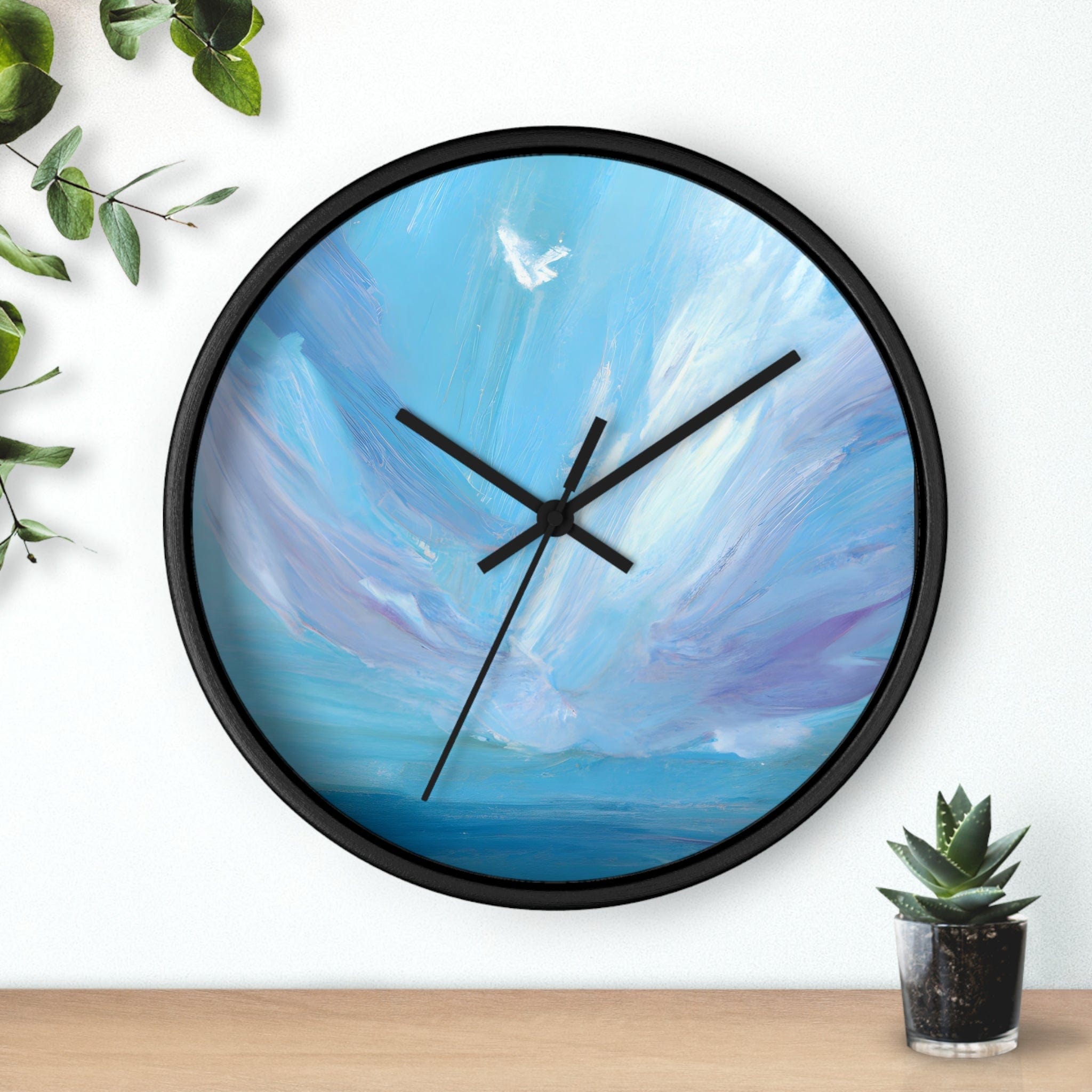 Breezescape — Silent Wall Clock - heyasd.com