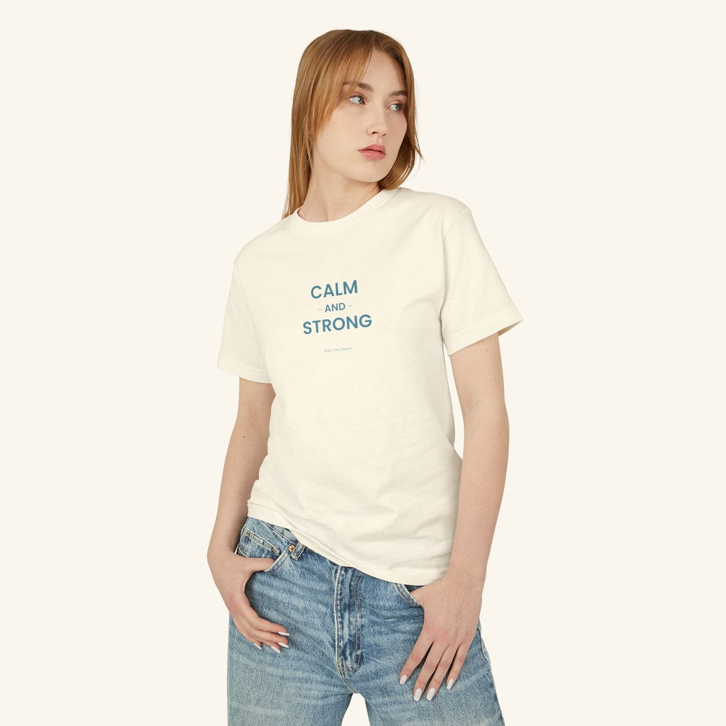 Calm & Strong - Awareness T-Shirt - heyasd.com