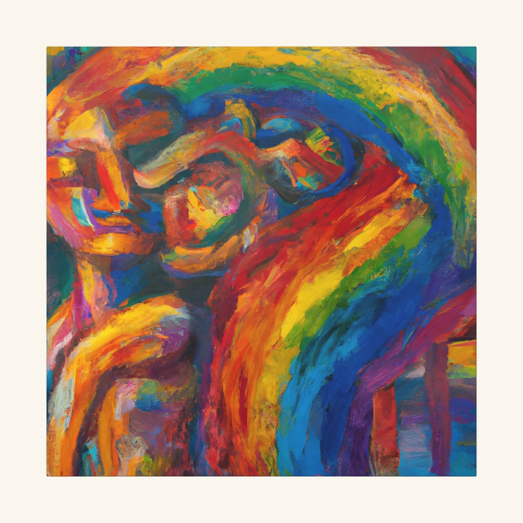 Clarivis - LGBTQ+ Gay Art 30″ x 30″ / Premium Gallery Wraps (1.25″)