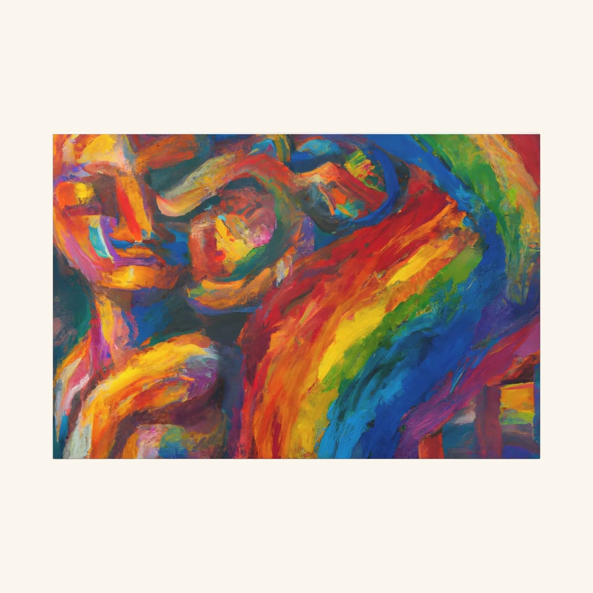 Clarivis - LGBTQ+ Gay Art 48″ x 32″ / Premium Gallery Wraps (1.25″)