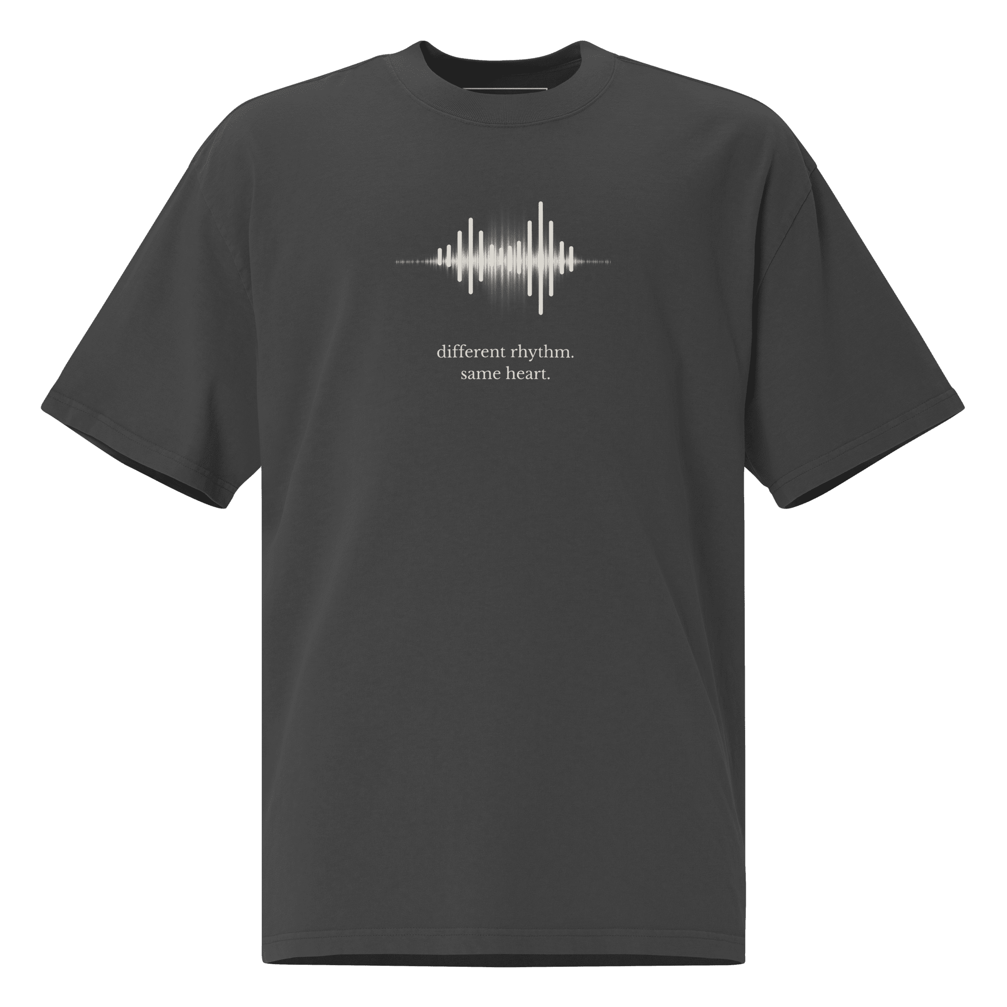 Different Rhythm. Same Heart — Autism Awareness T-Shirt