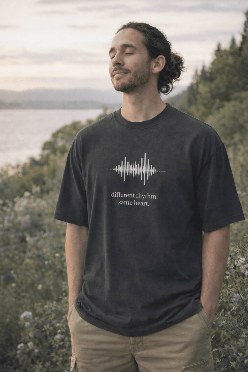 Different Rhythm. Same Heart — Autism Awareness T-Shirt