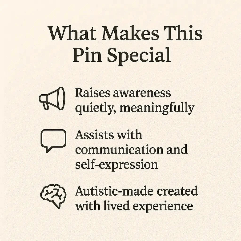 Disabled Is Not a Bad Word Pin 2.25"