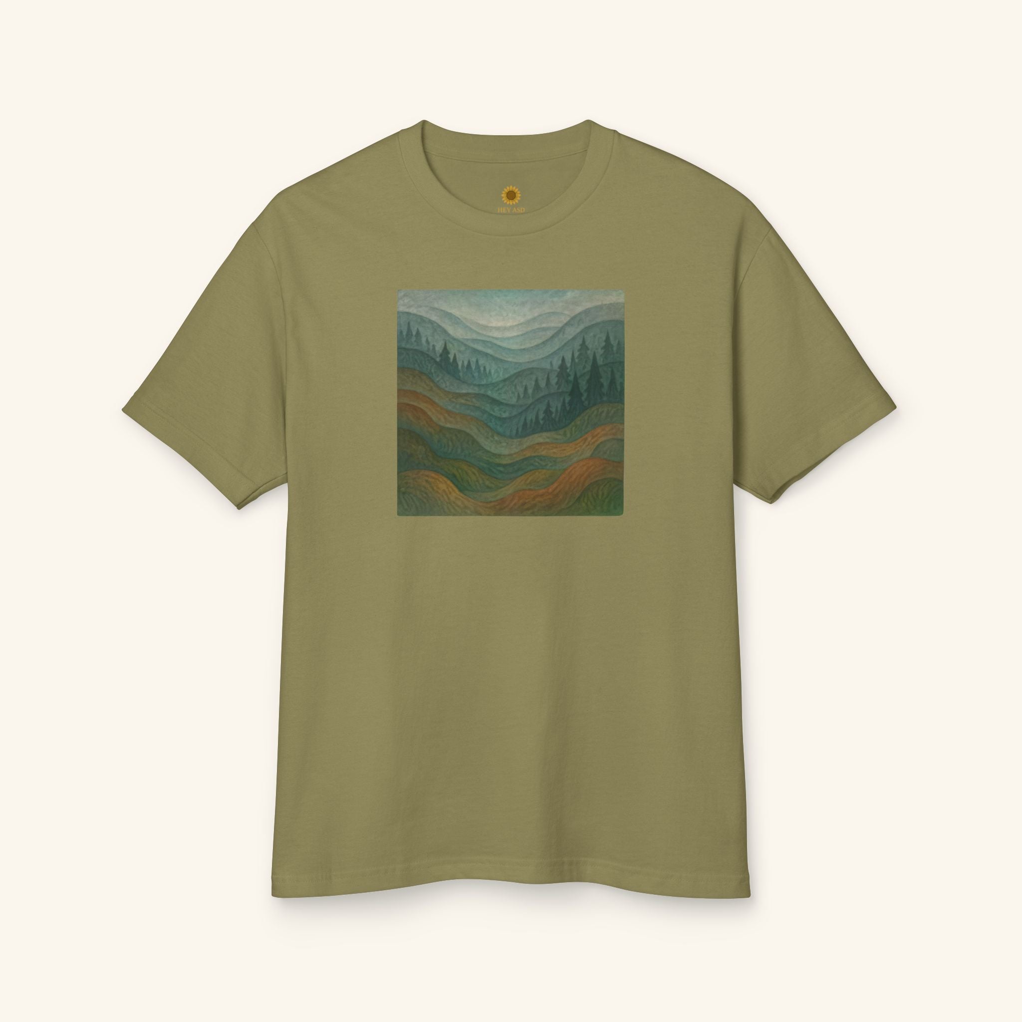 Ethereal Harmony T-Shirt - Sensory-Friendly Naturewear Dusk Edition / S