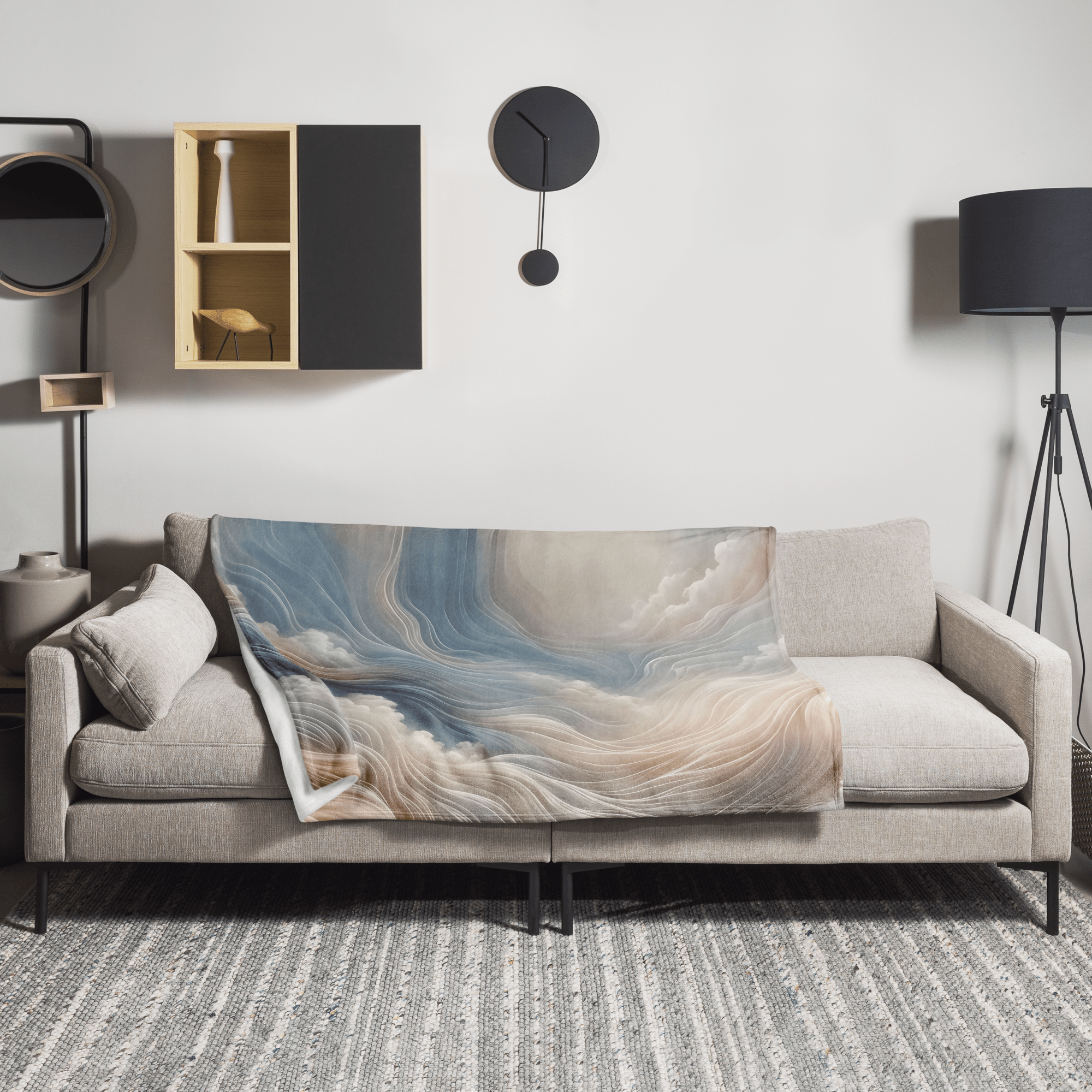 Flows of Angel Hair Sensory Blanket - heyasd.com