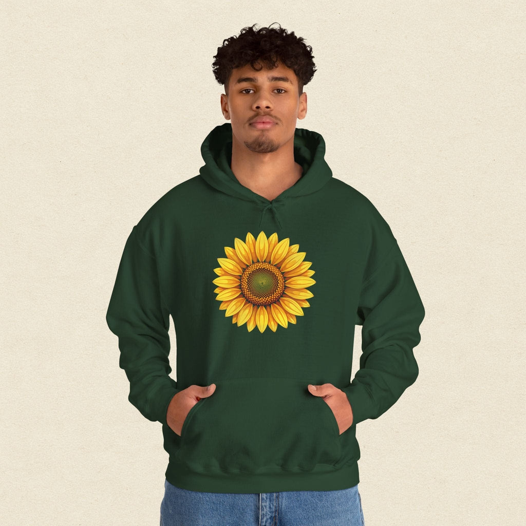 Golden Bloom Sunflower Hoodie