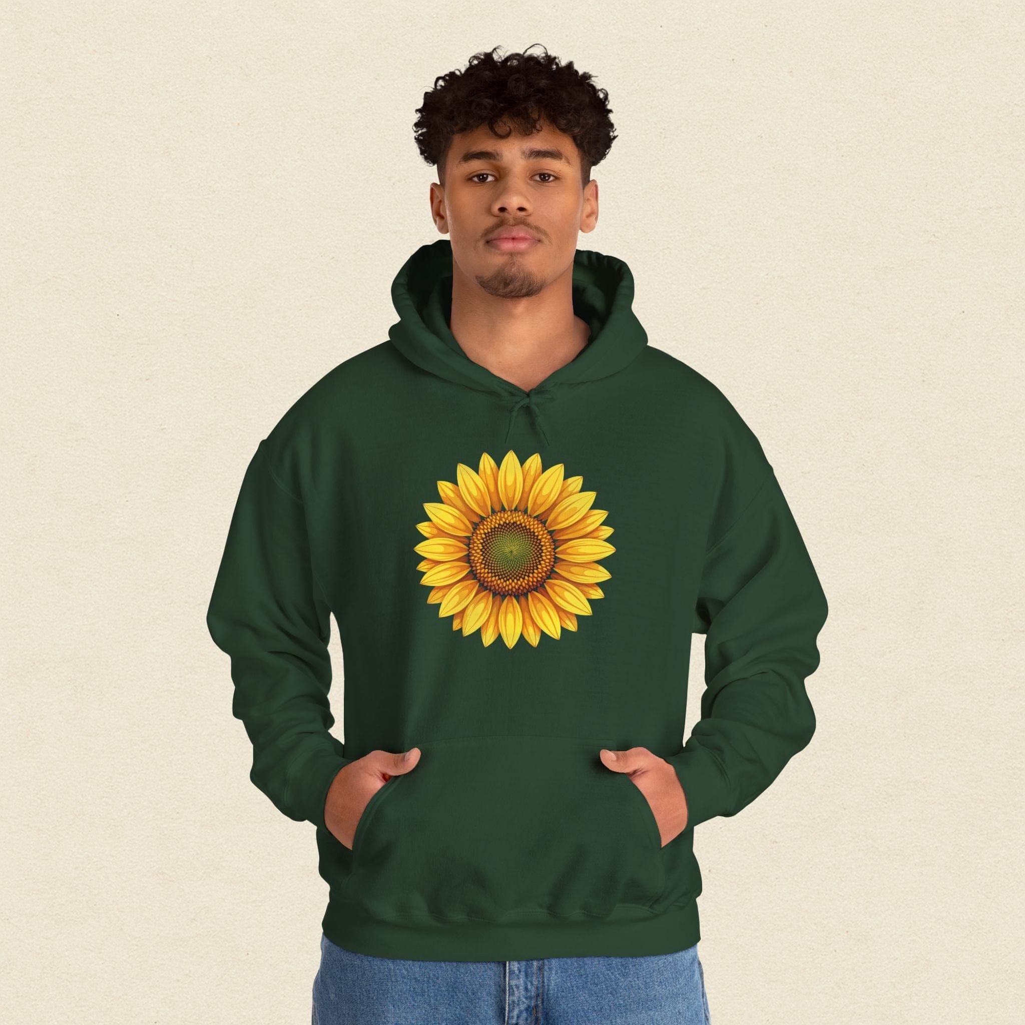 Golden Bloom Sunflower Hoodie