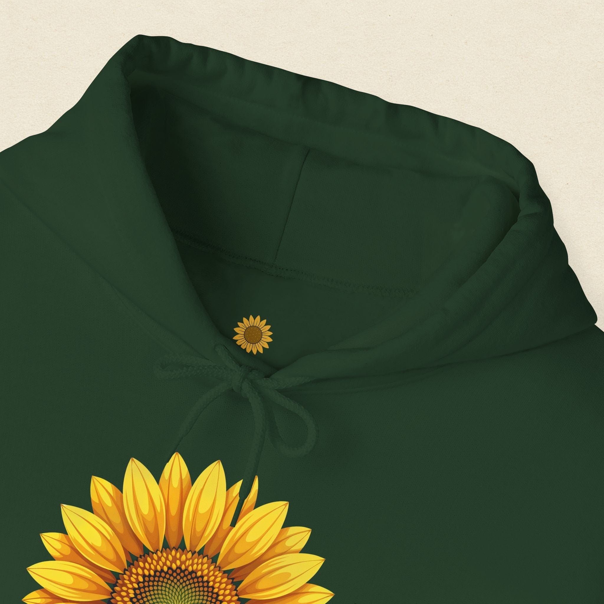Golden Bloom Sunflower Hoodie