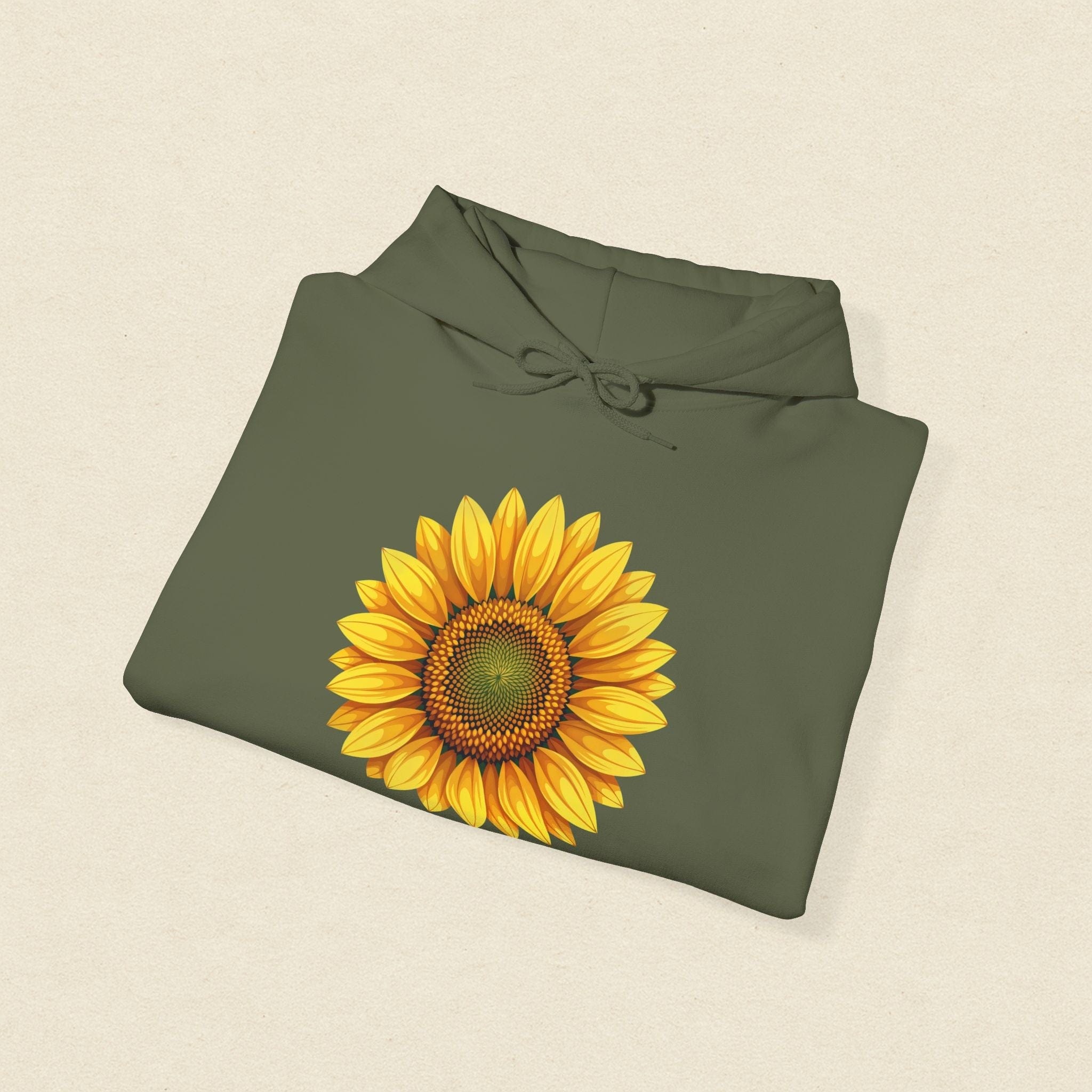 Golden Bloom Sunflower Hoodie