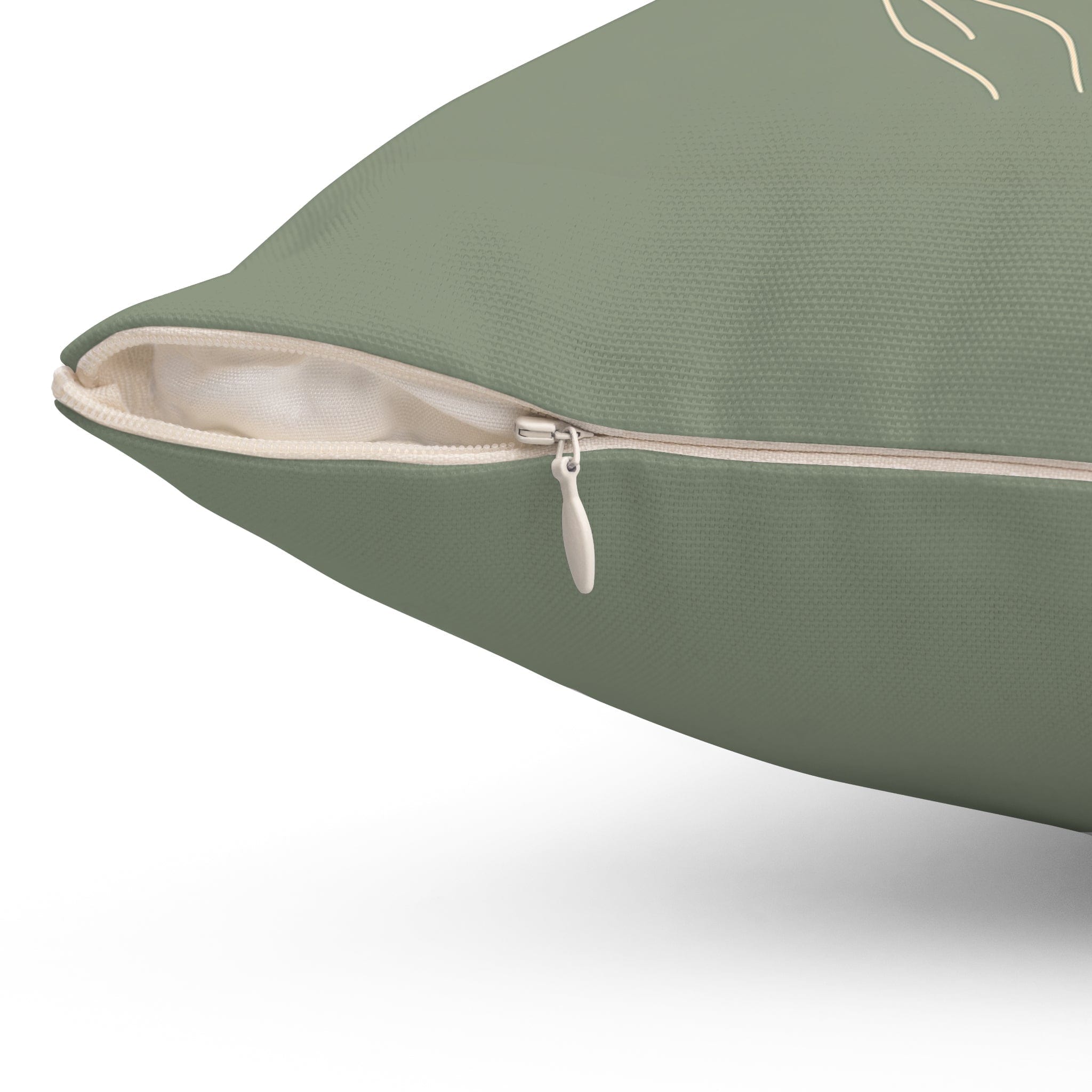  I Am Safe Here – Calming Pillow 16" × 16"