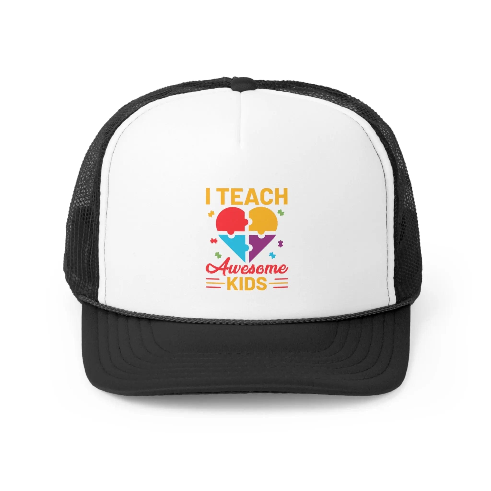 I Teach Awesome Kids (Autism) Hat Black / One size