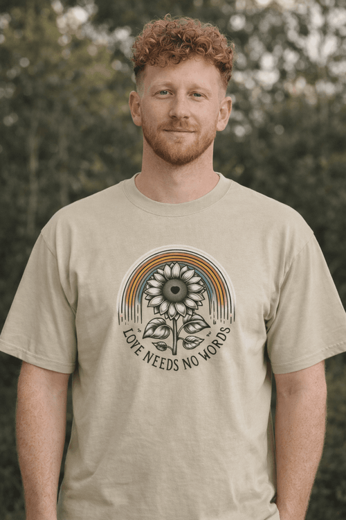 Love Needs No Words – Autism Affirmation Tee