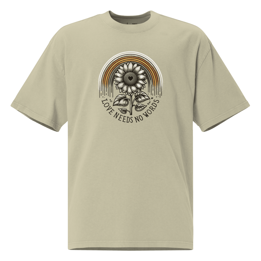 Love Needs No Words – Autism Affirmation Tee