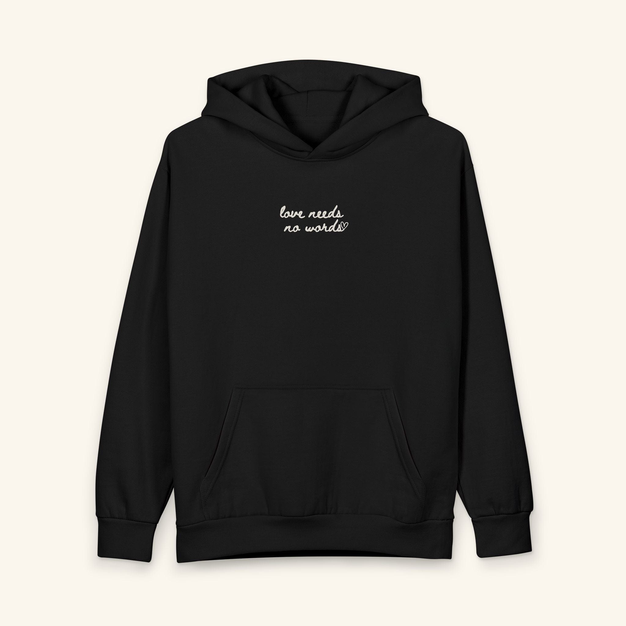 Love Needs No Words autism awareness hoodie – HeyASD