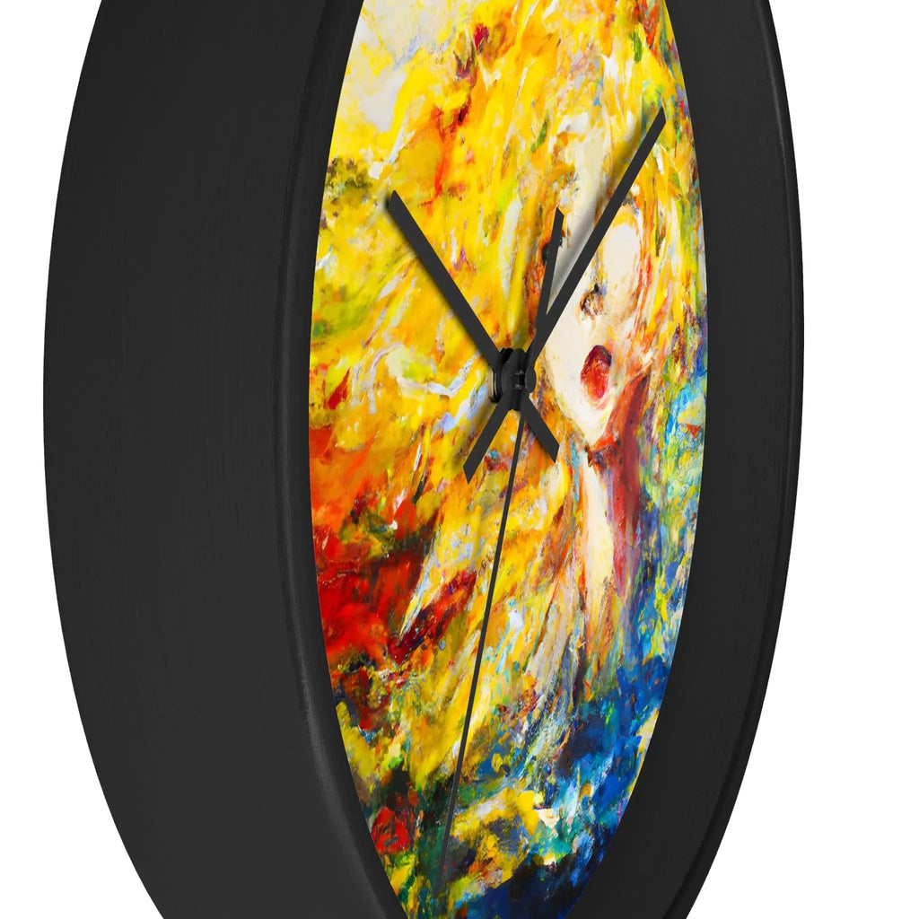 LuminoGlow — Silent Wall Clock - heyasd.com