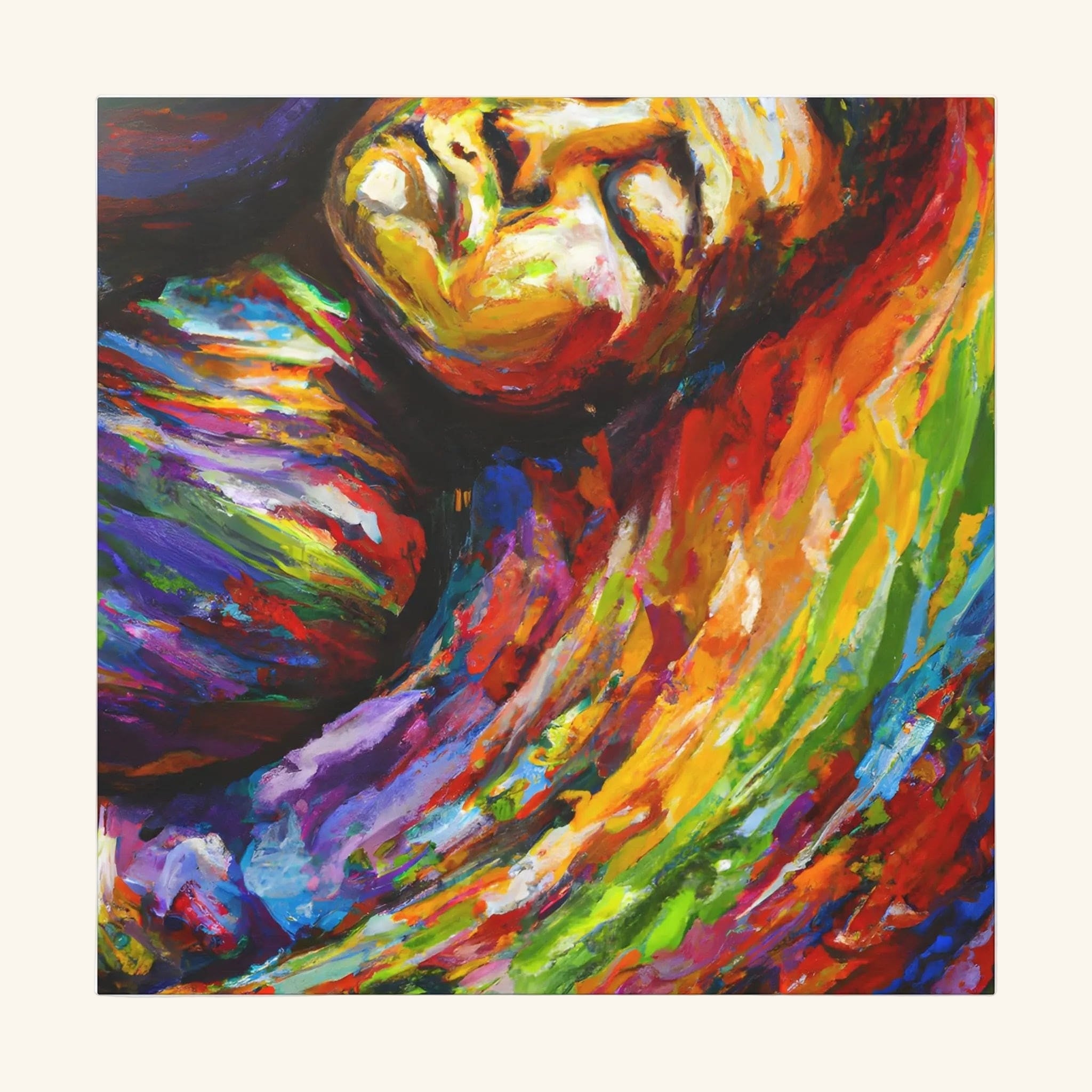 Monetor - LGBTQ+ Gay Art 30″ x 30″ / Premium Gallery Wraps (1.25″)