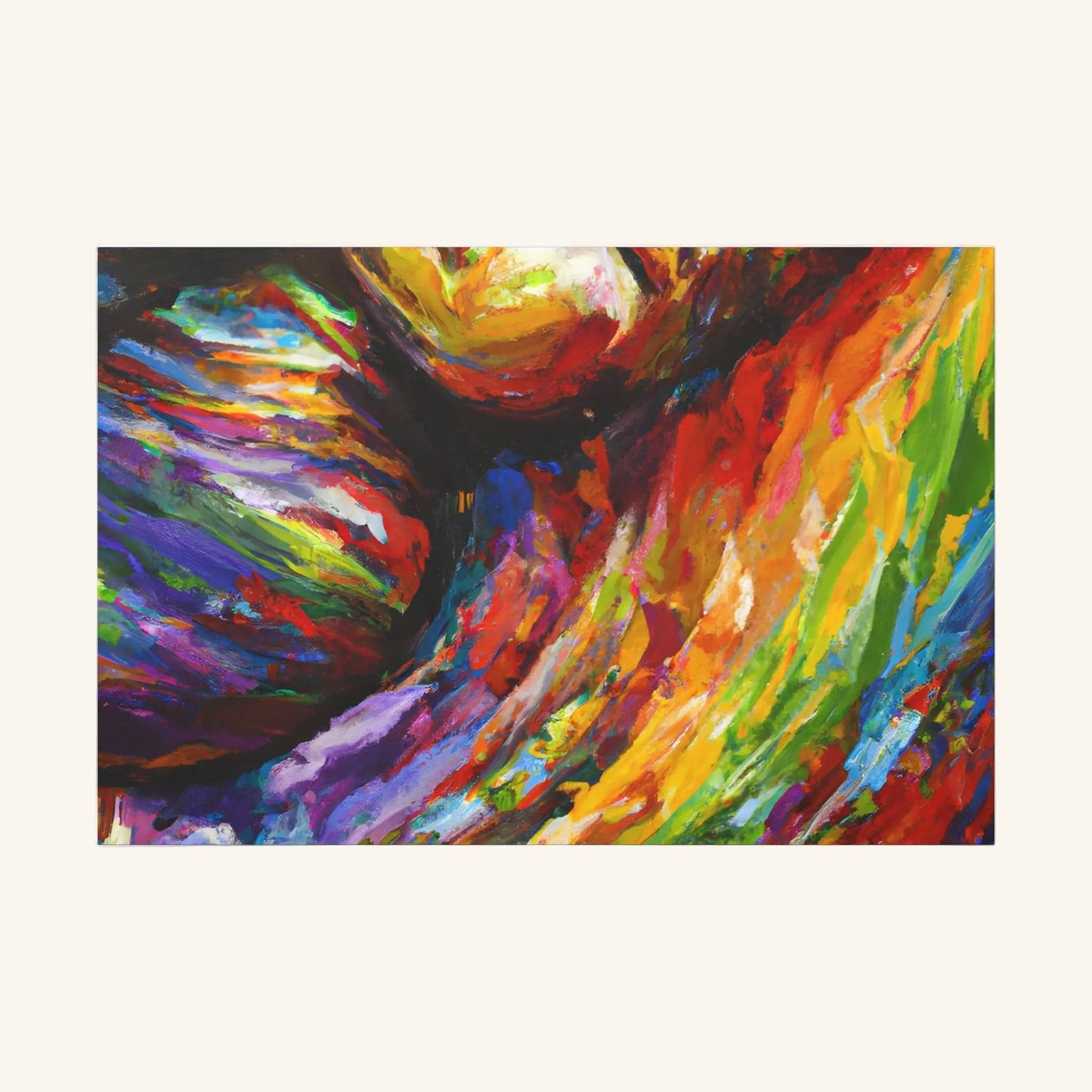 Monetor - LGBTQ+ Gay Art 48″ x 32″ / Premium Gallery Wraps (1.25″)