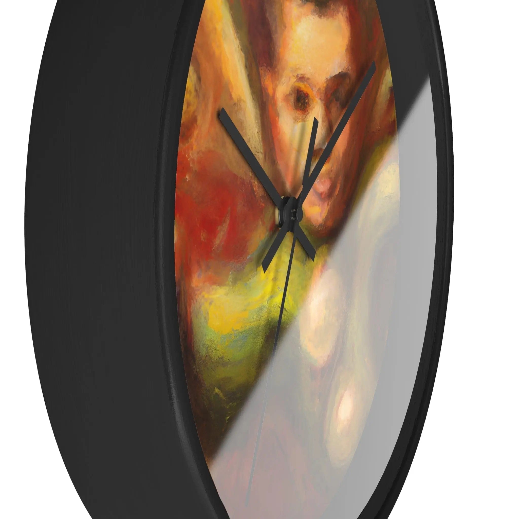 Mysquiz — Silent Wall Clock Black / Black / 10"