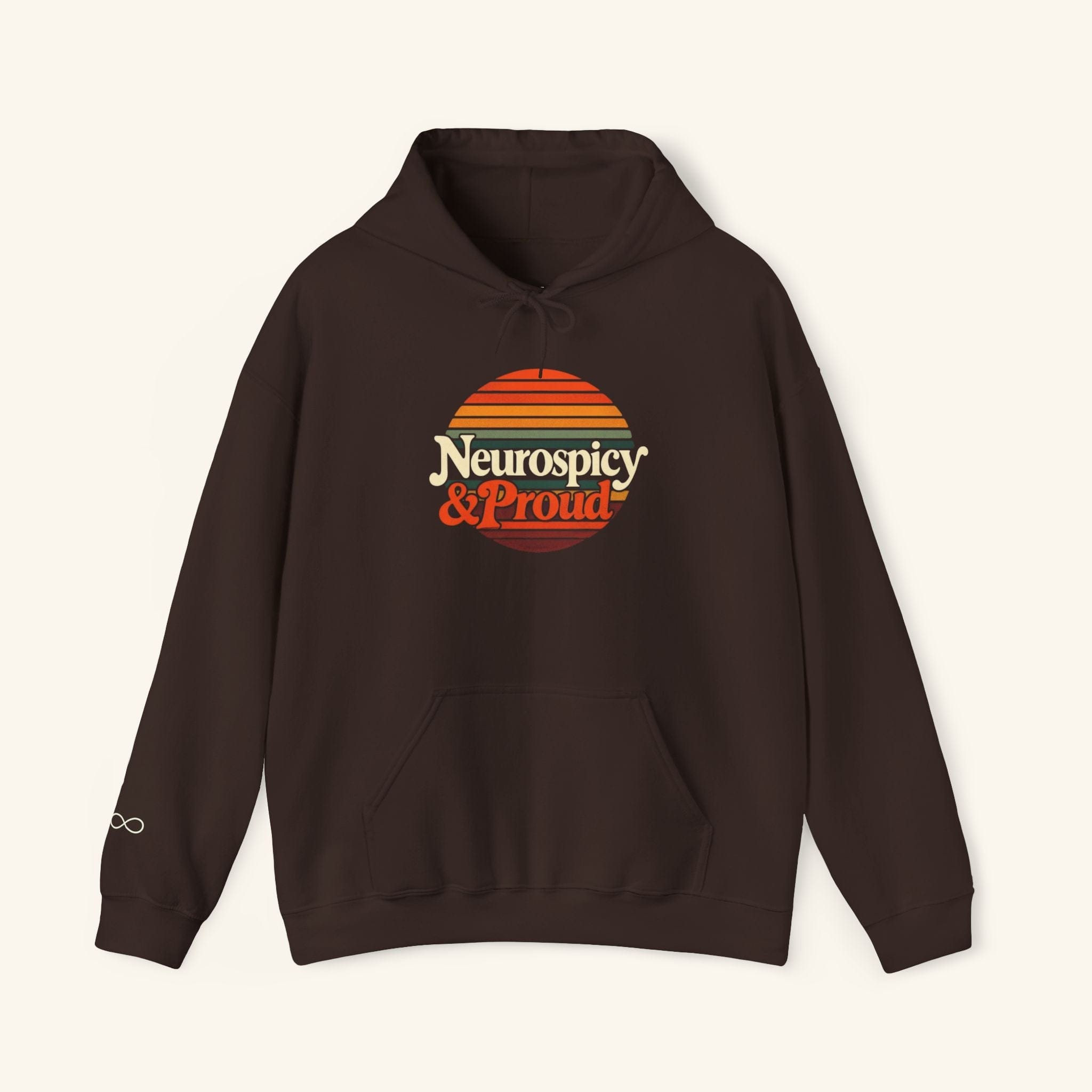 Neurospicy & Proud Hoodie - Sensory-Friendly Comfort S / Cocoa Ember