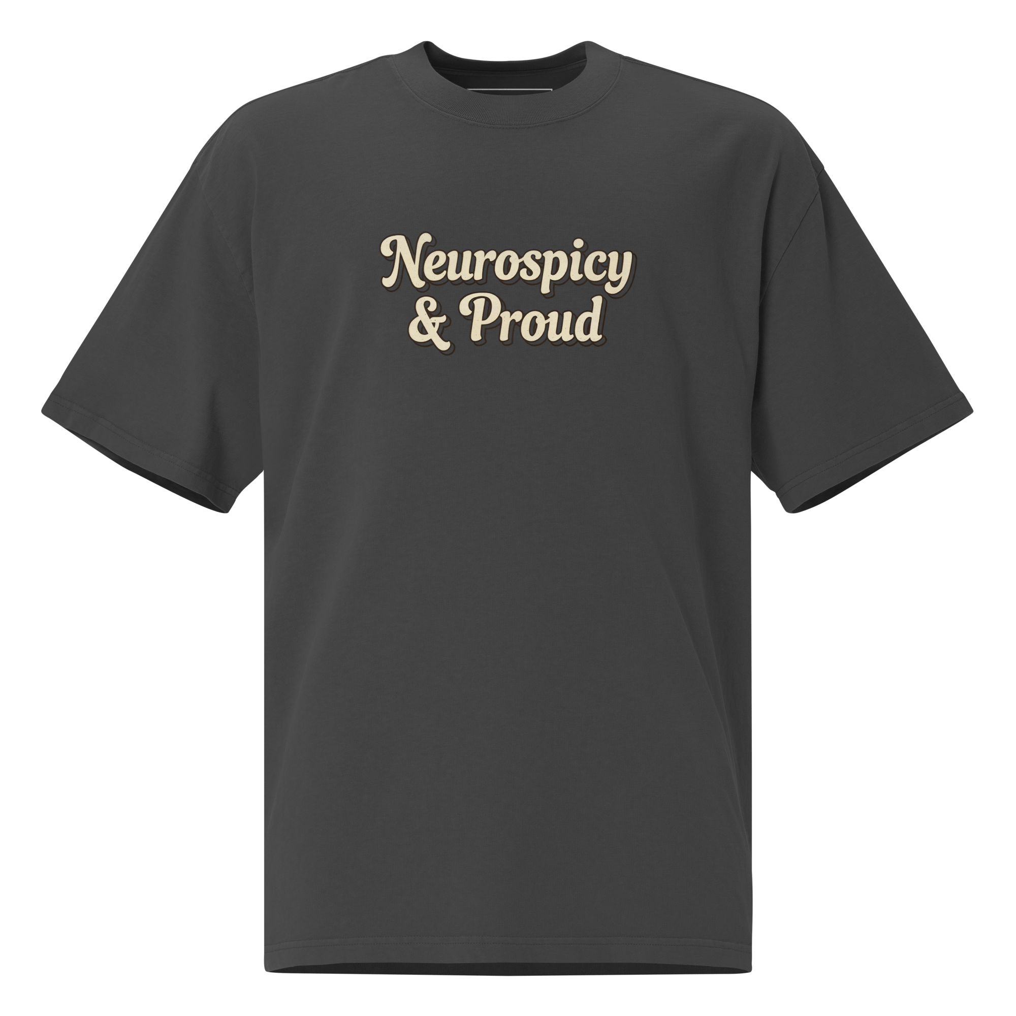 Neurospicy & Proud T-Shirt - heyasd.com