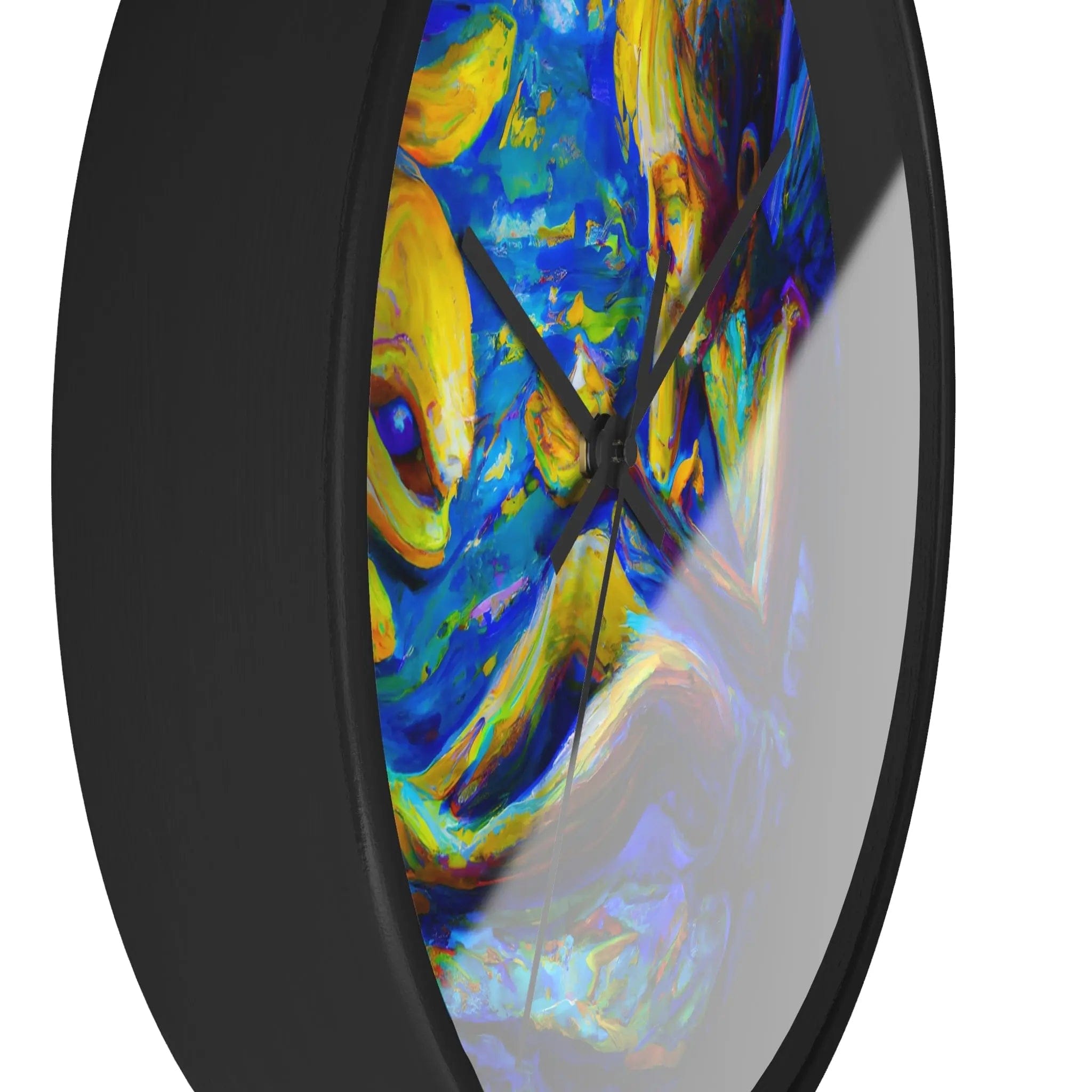 Nogon — Silent Wall Clock Black / Black / 10"