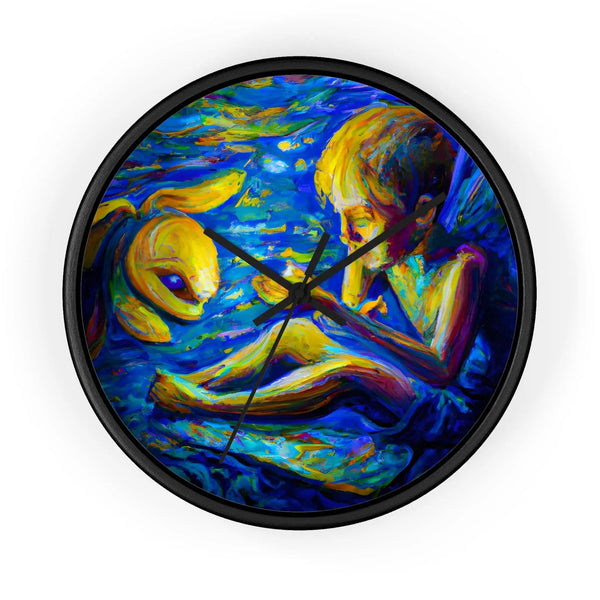 Nogon — Silent Wall Clock Black / Black / 10"