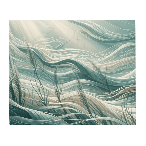 Ocean's Whisper Sensory Blanket - heyasd.com