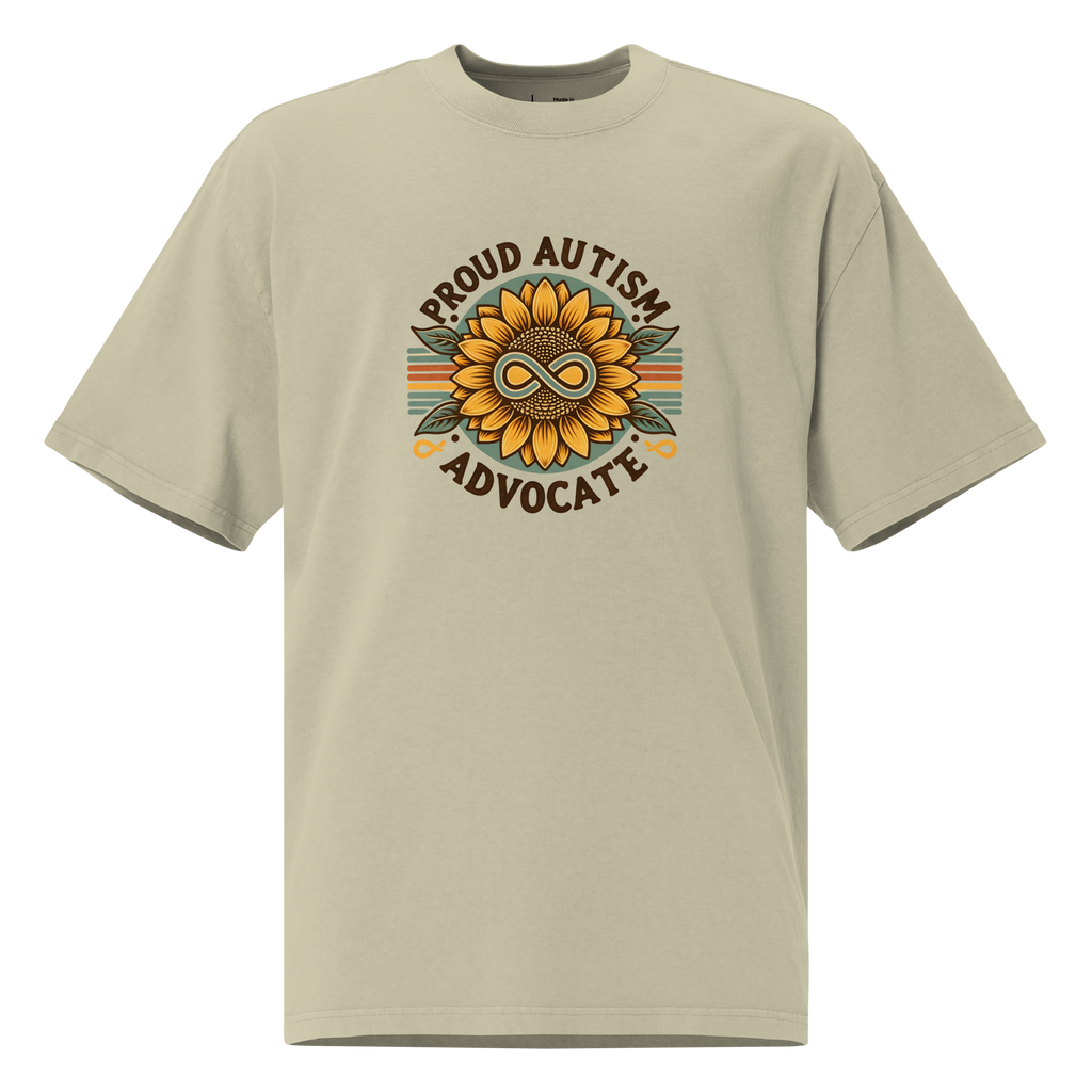 Proud Autism Advocate – Sunflower Tee