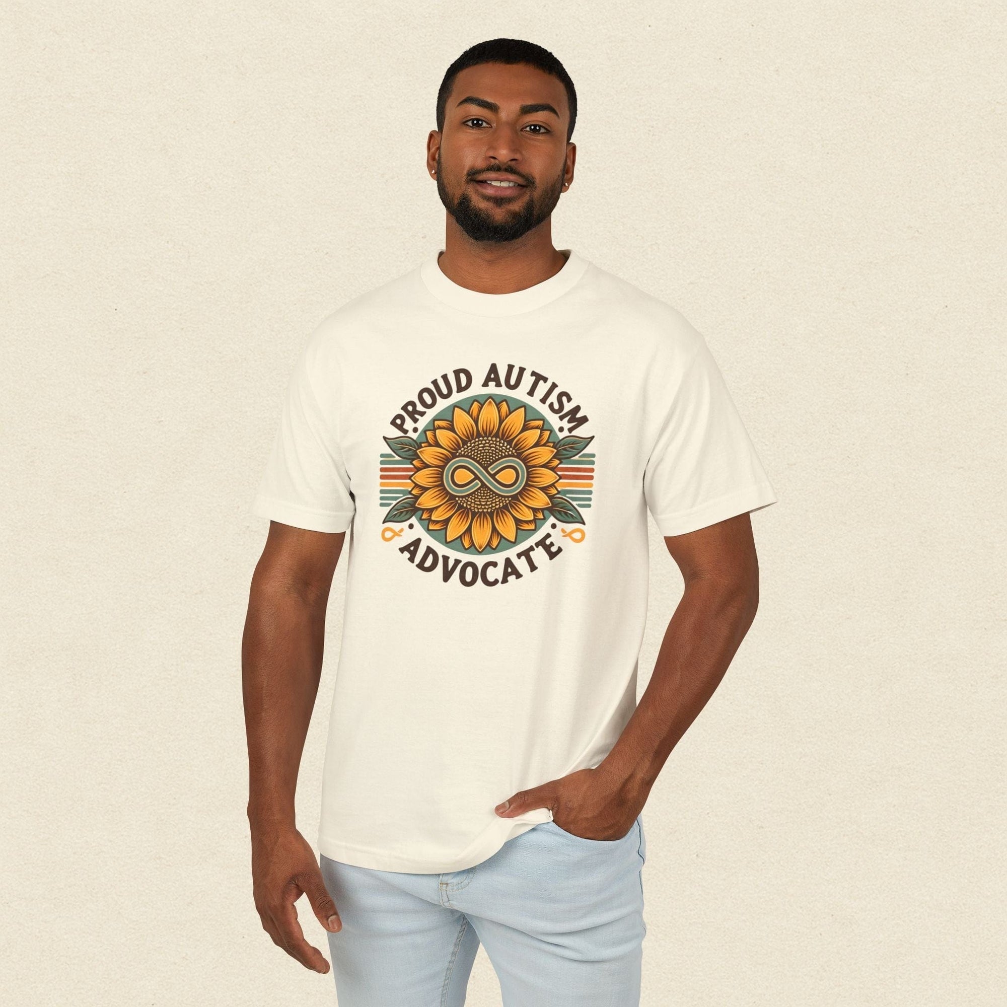 Proud Autism Advocate Tee – Sunflower