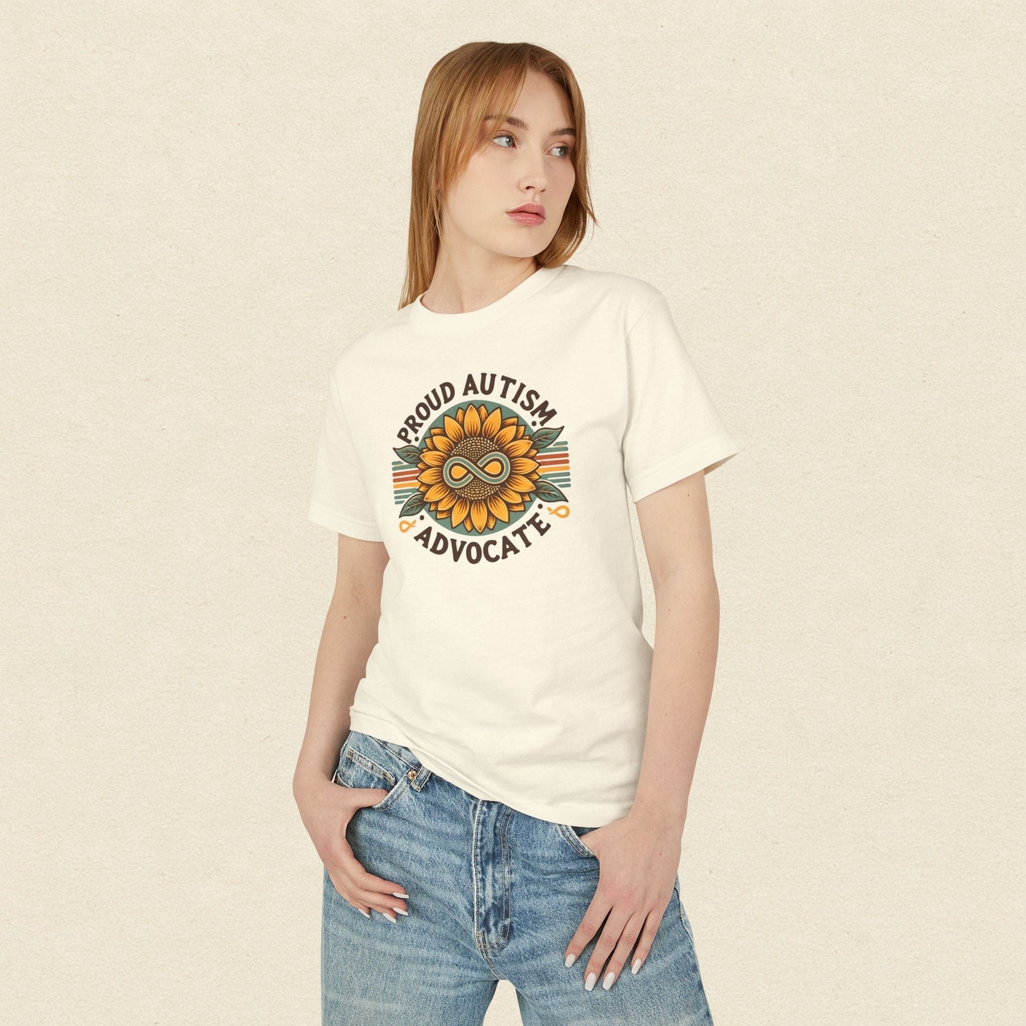 Proud Autism Advocate Tee – Sunflower