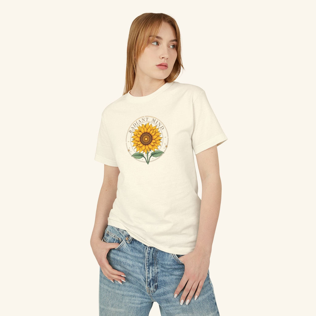 Radiant Mind Sunflower Tee - heyasd.com