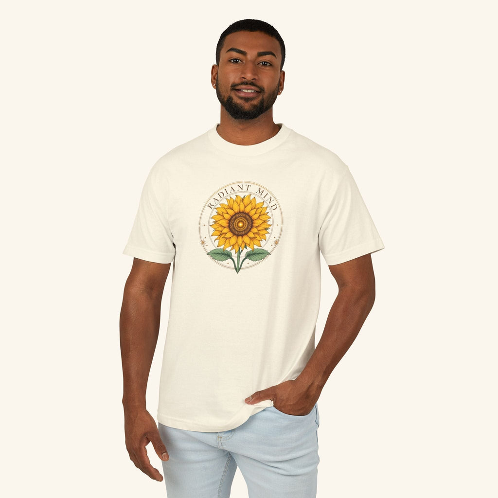 Radiant Mind Sunflower Tee - heyasd.com