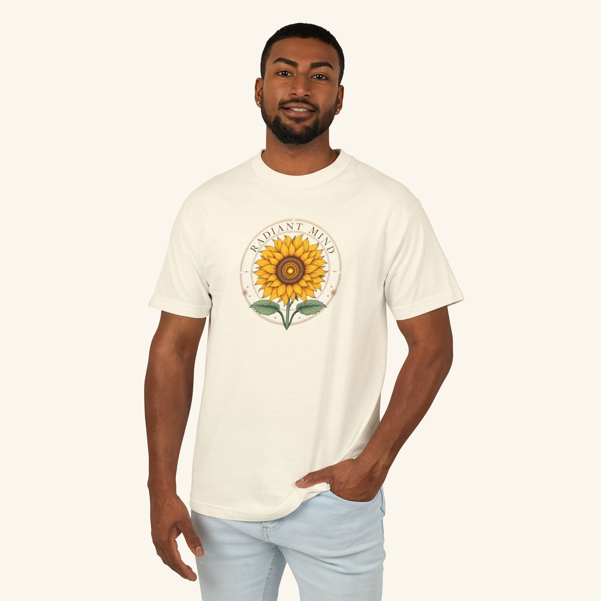 Radiant Mind Sunflower Tee - heyasd.com