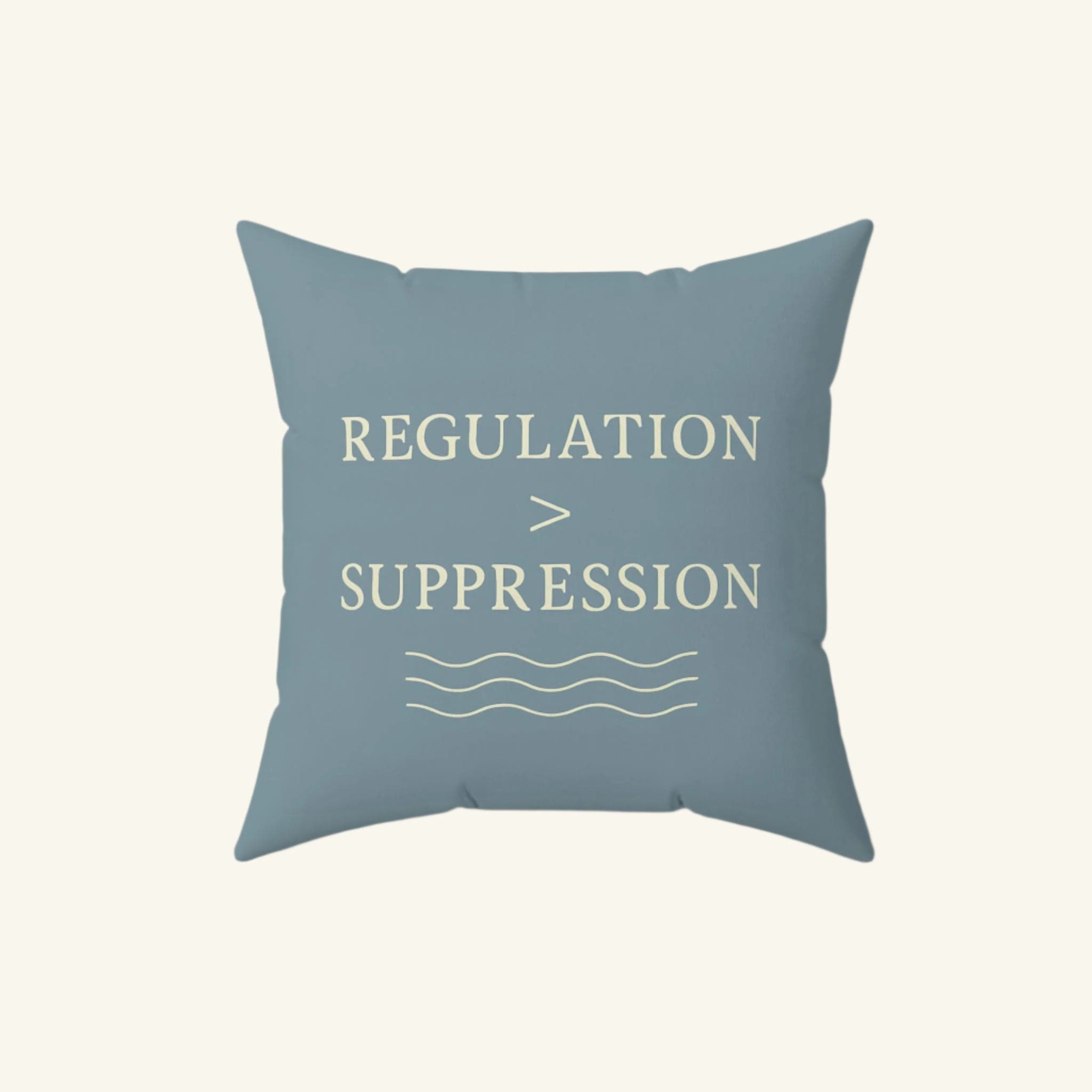 Regulation > Suppression – Calming Pillow 16" × 16"