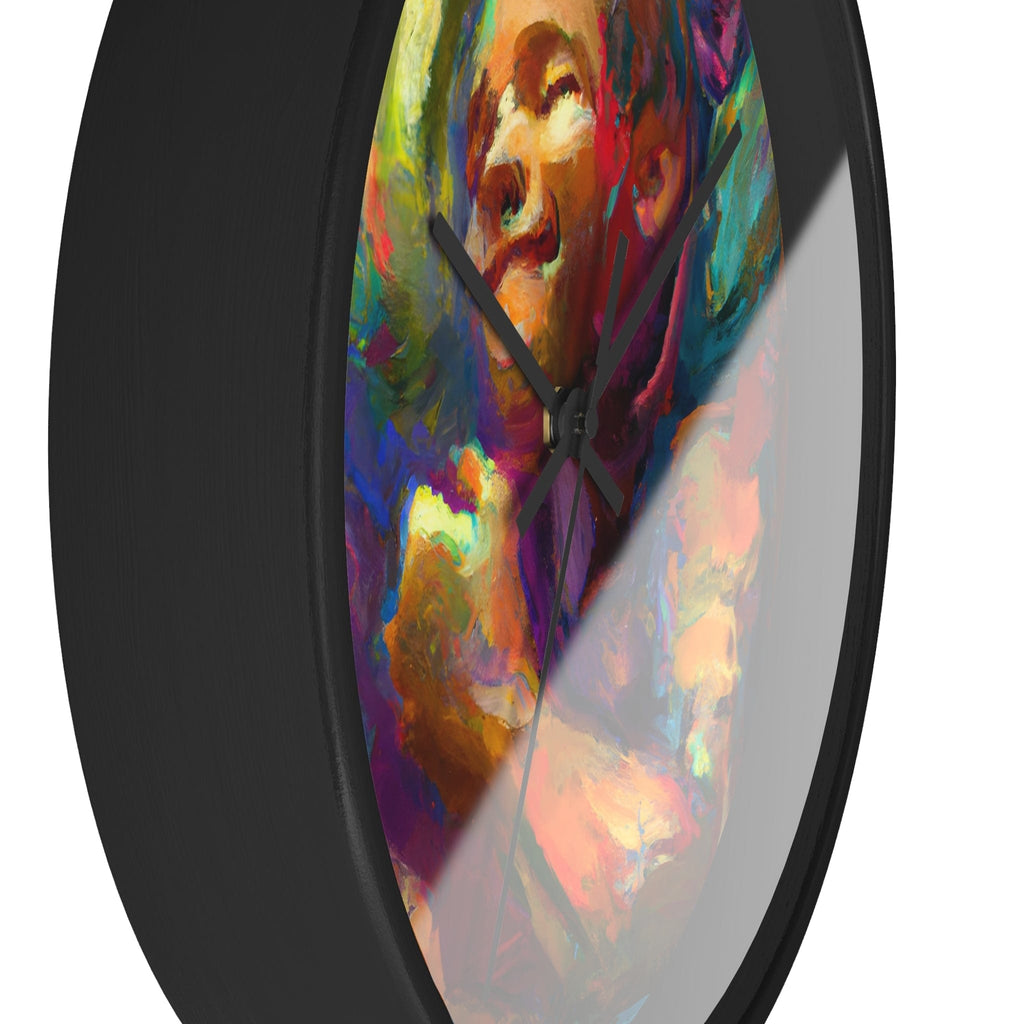 Rizoid — Silent Wall Clock Black / Black / 10"