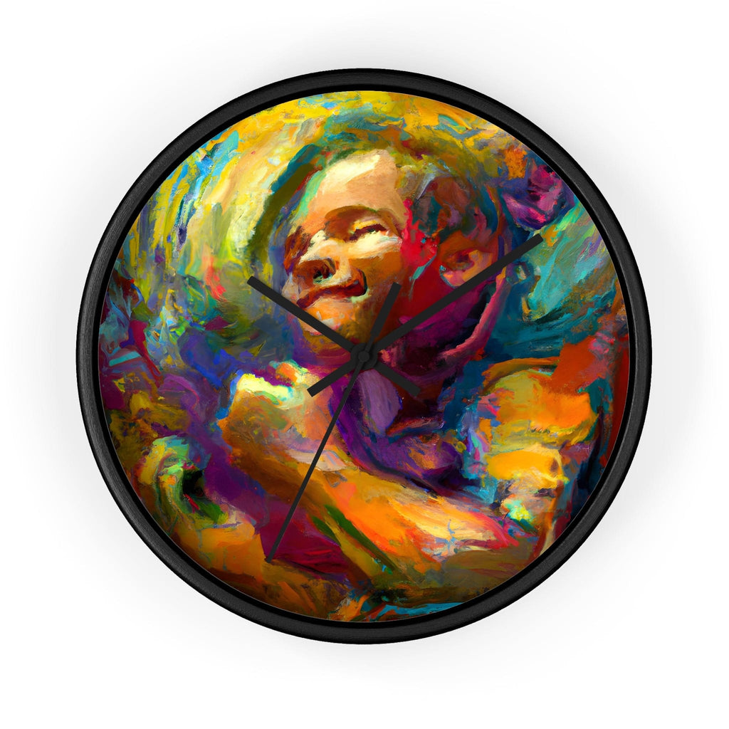 Rizoid — Silent Wall Clock Black / Black / 10"