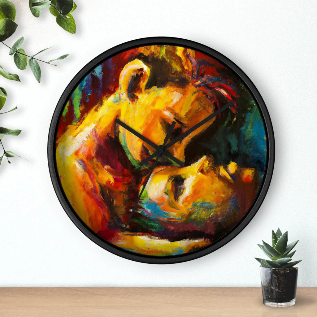 Savantra — Silent Wall Clock Black / Black / 10"