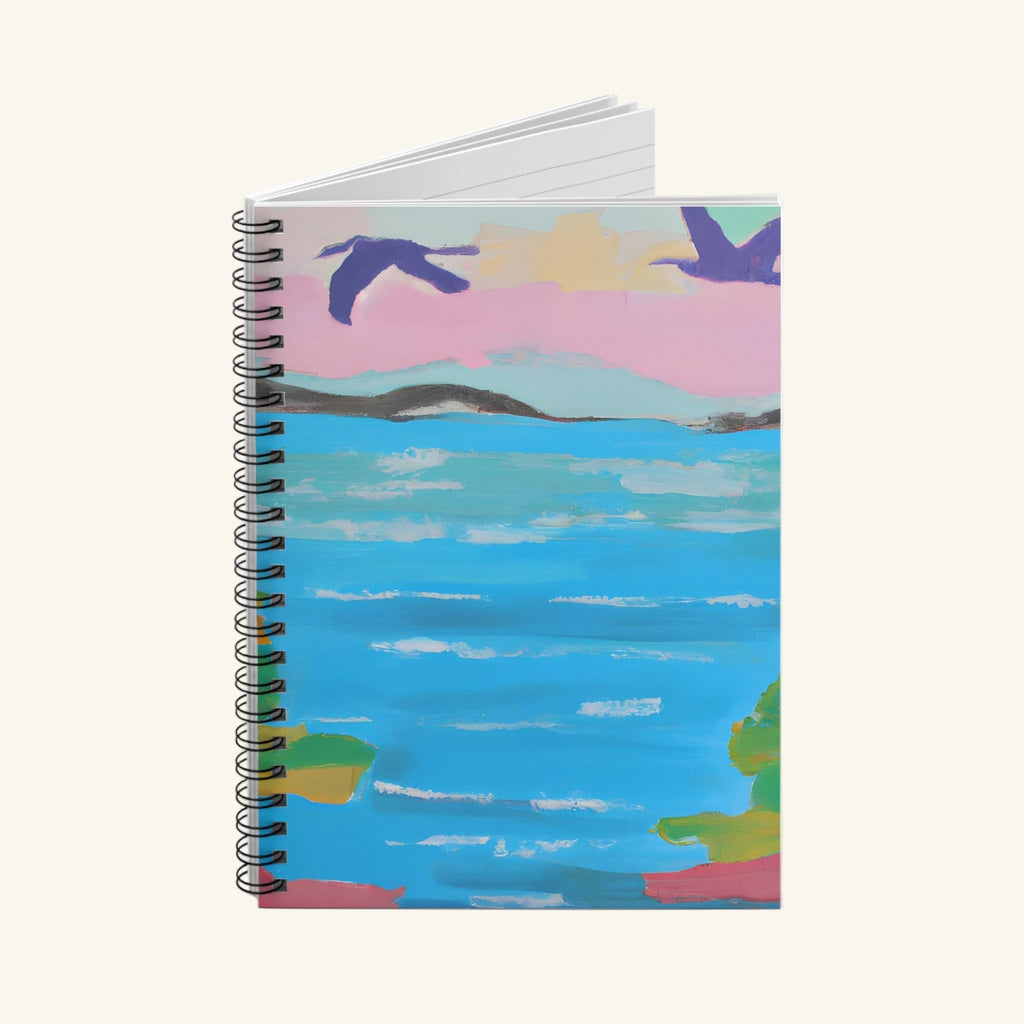 SoothingRipple Notebook Journal - heyasd.com