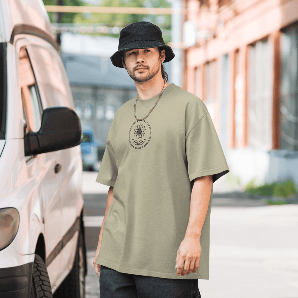 Sunflower Emblem Tee - heyasd.com