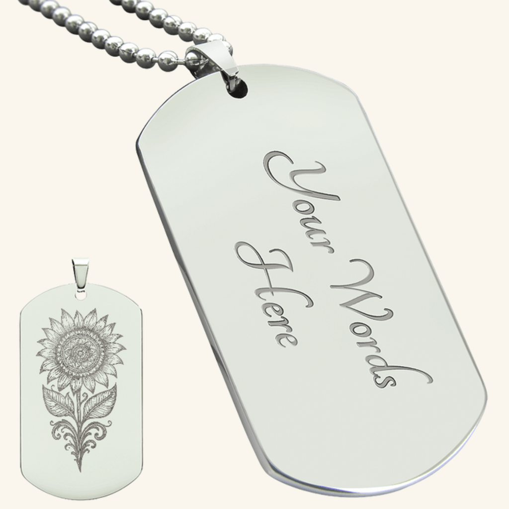 Sunflower Necklace for Autism Awareness - heyasd.com