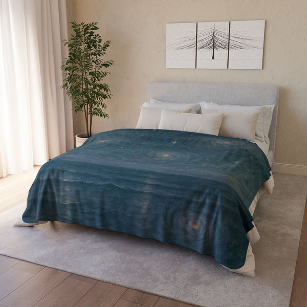The Autism Sensory Blanket - Celestial Stillness 60" × 80" / Beige