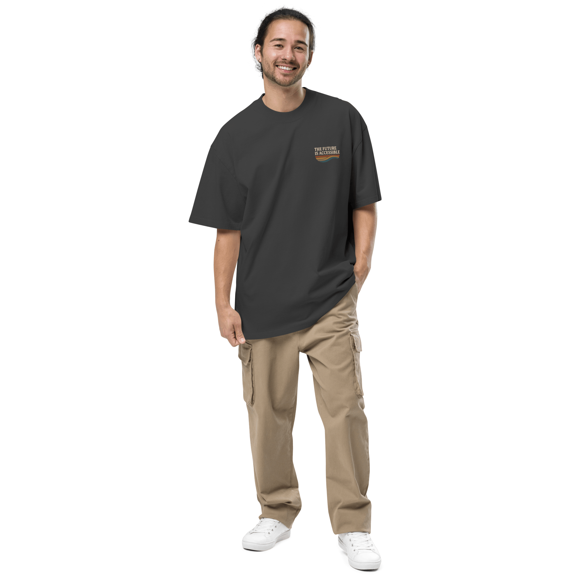 The Future is Accessible Tee - Minimalist & Sensory - Friendly - heyasd.com