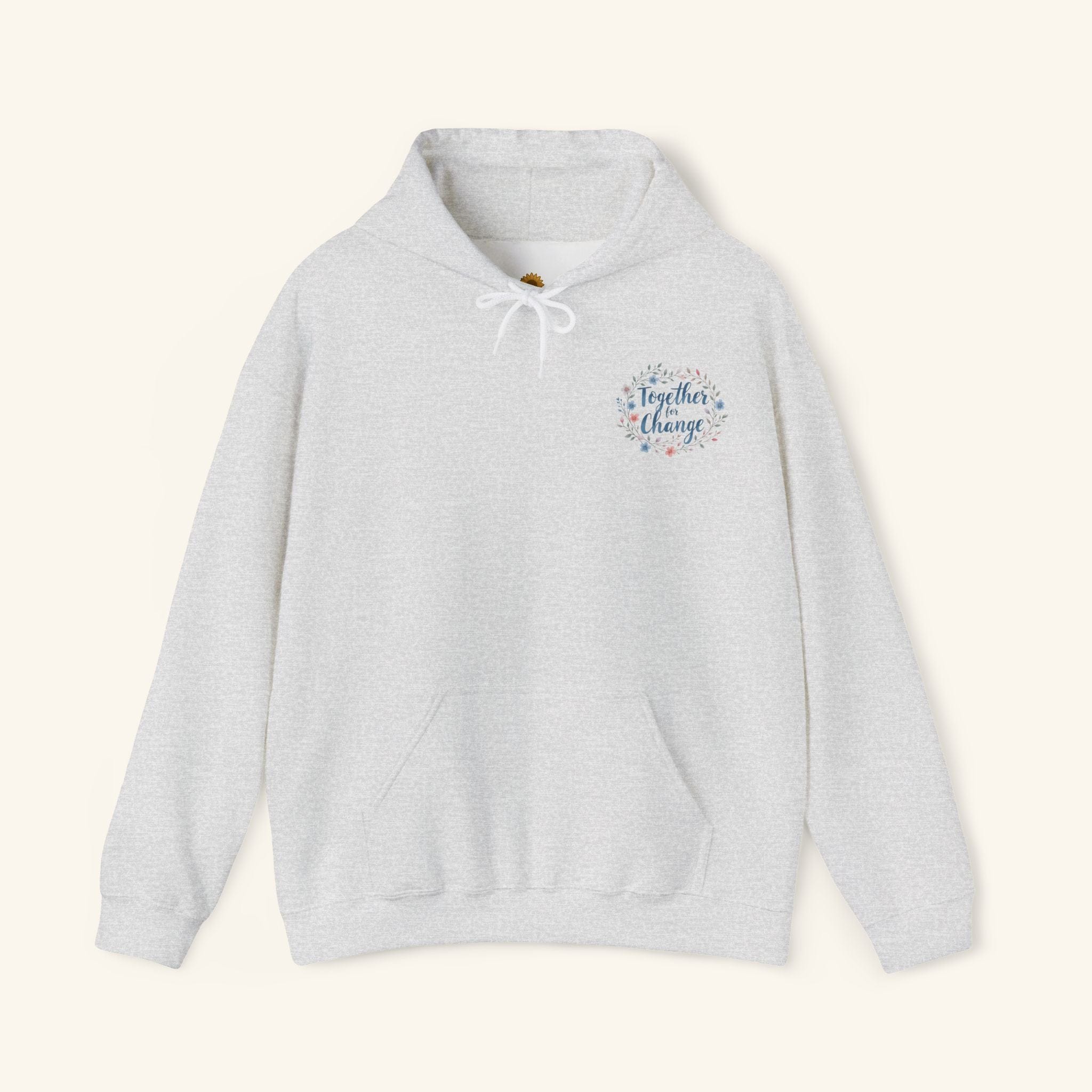Together for Change – Autism Awareness Hoodie Grey / S
