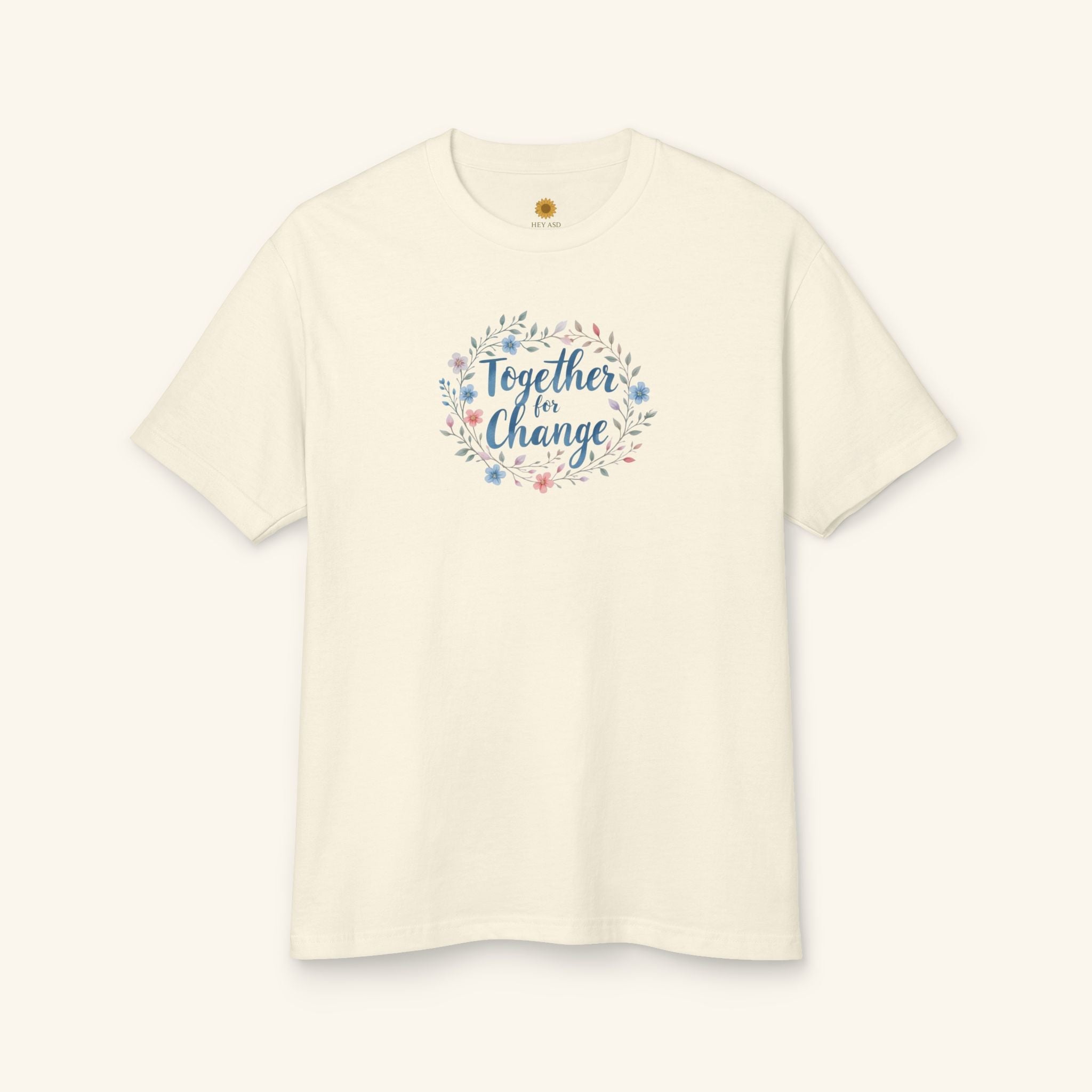 Together for Change – Autism Awareness T-Shirt - heyasd.com