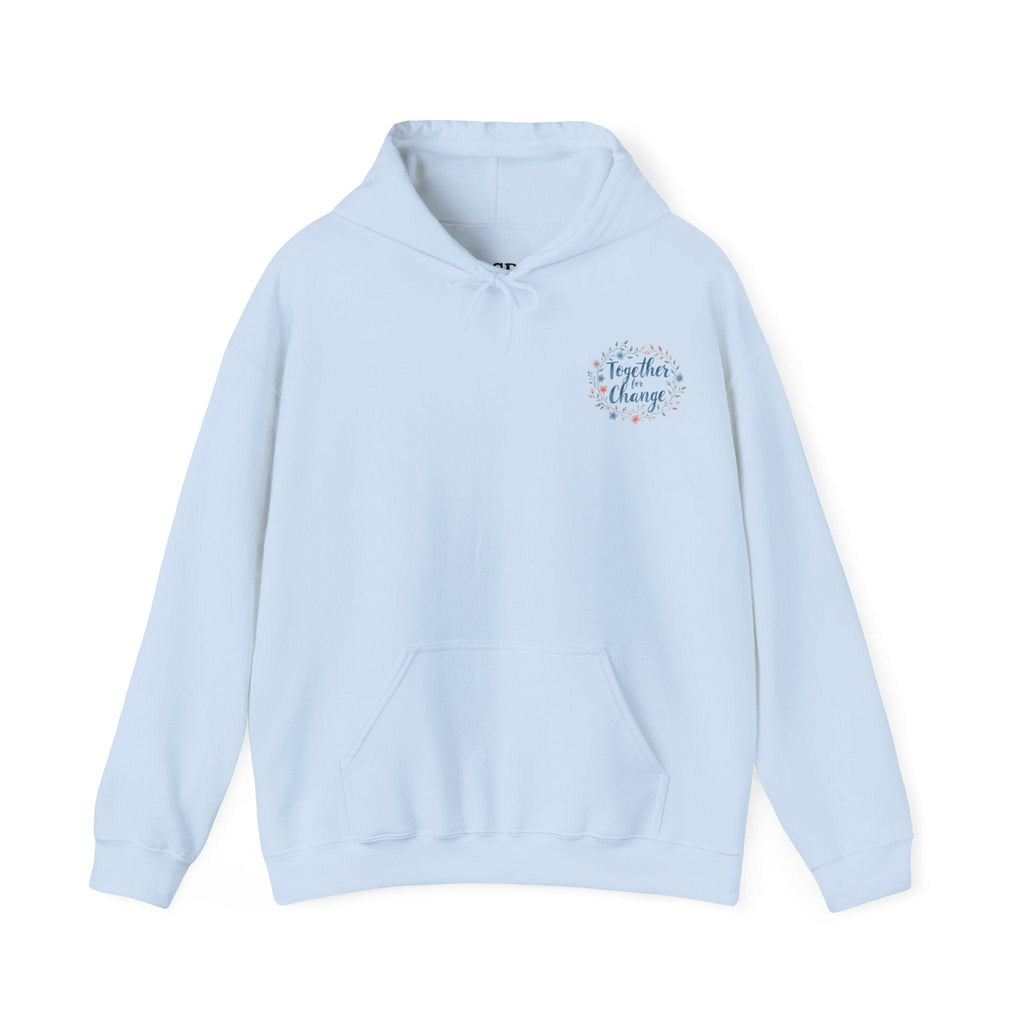 Together for Change Hoodie Tranquil Sky / S