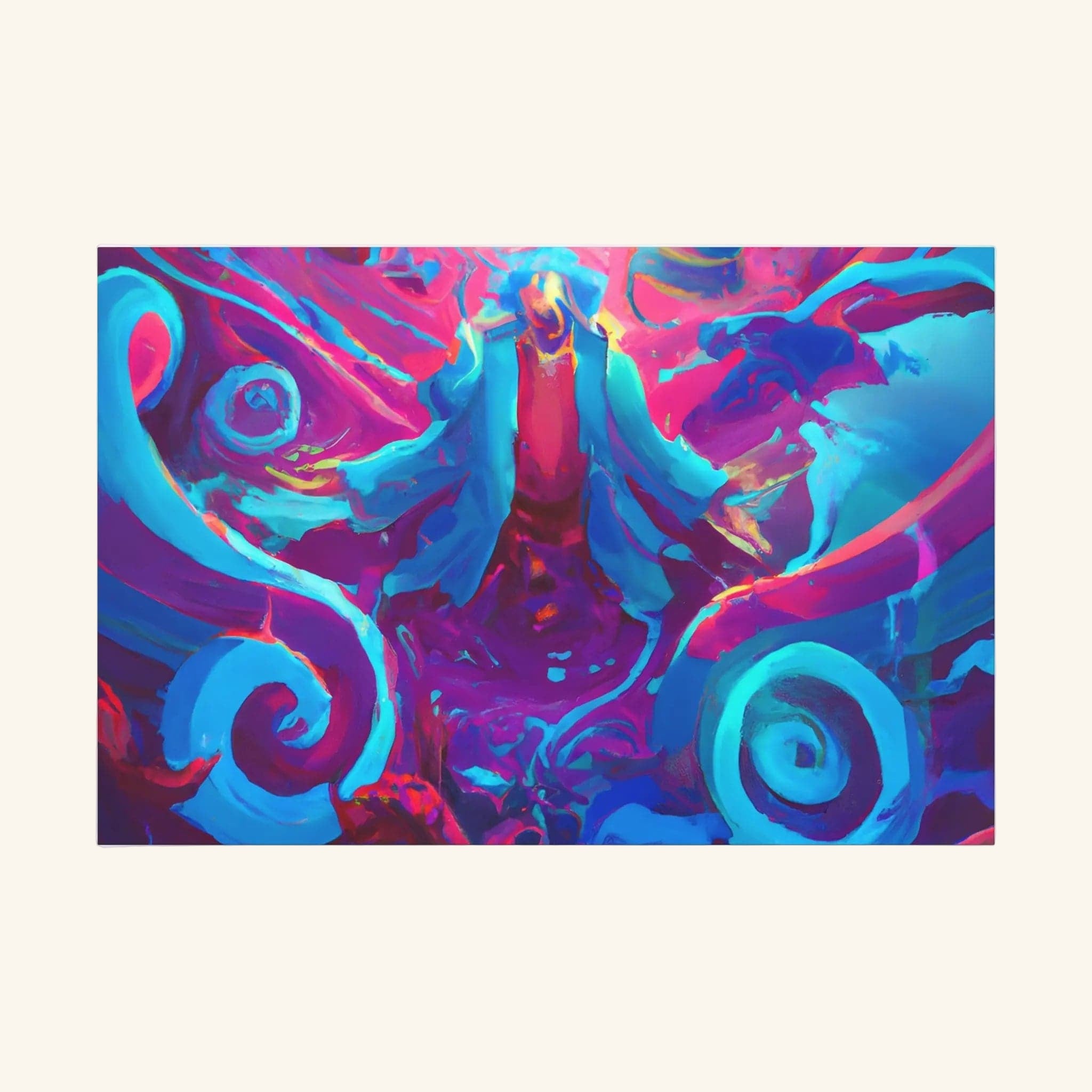 Vervano - Wall Art Triumph 48″ x 32″ / Premium Gallery Wraps (1.25″)