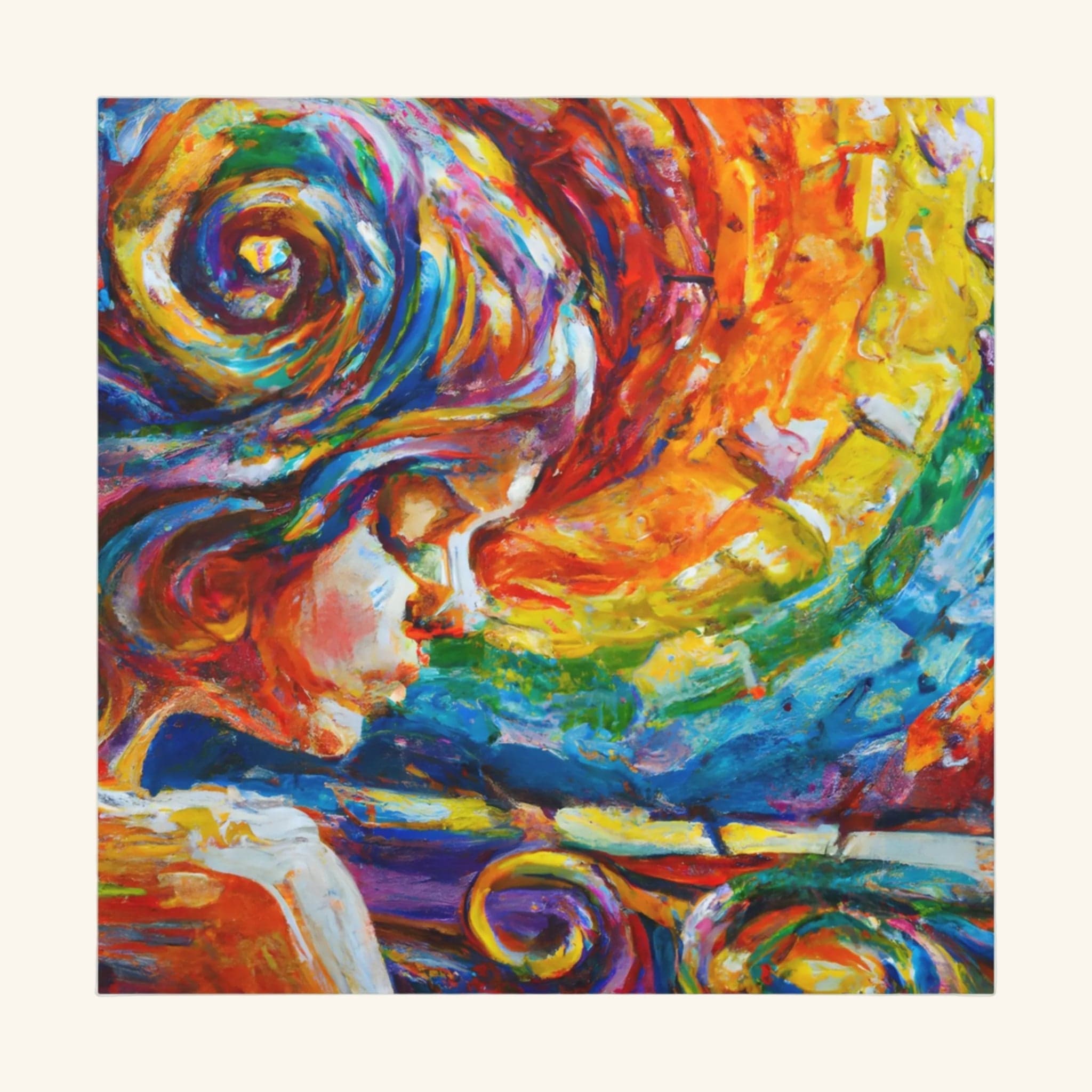 Viridescent Artist - LGBTQ+ Gay Art 30″ x 30″ / Premium Gallery Wraps (1.25″)