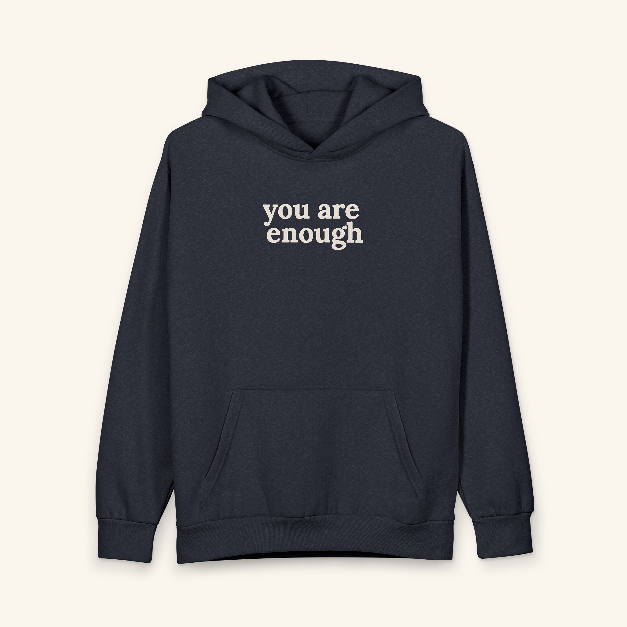 You Are Enough - Sensory - Friendly Hoodie - heyasd.com