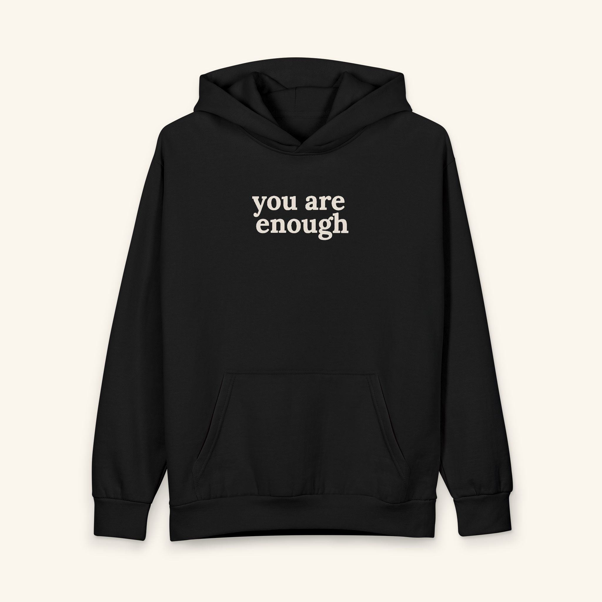You Are Enough - Sensory - Friendly Hoodie - heyasd.com