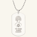 You Were Always Radiant – Autism Tag Necklace - heyasd.com